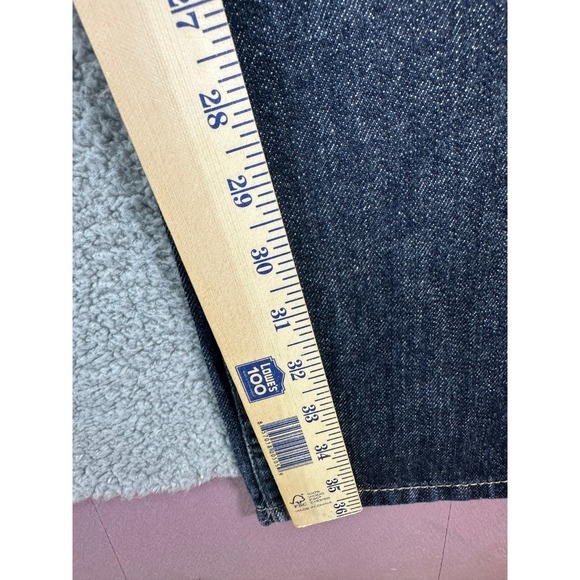 Levi's 559 Relaxed Straight Denim Blue Jeans Dark Wash Men's Size 36 x 38 Rugby - Picture 6 of 11